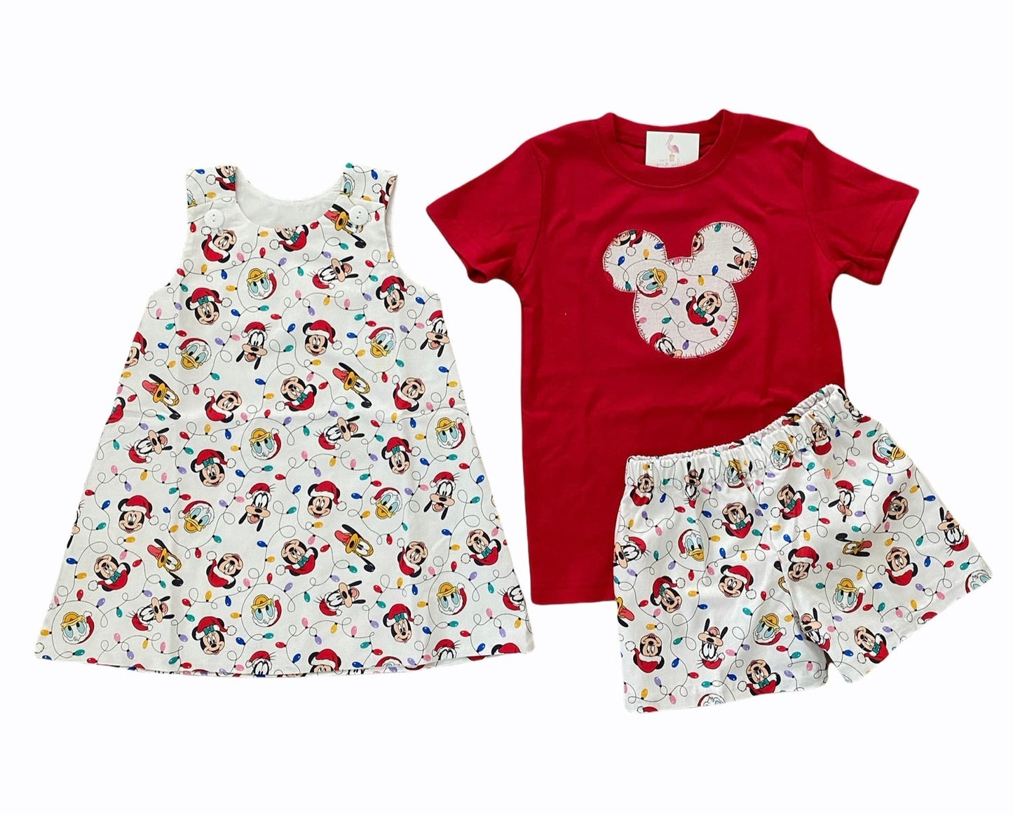 Christmas Mouse - Jumper Dress