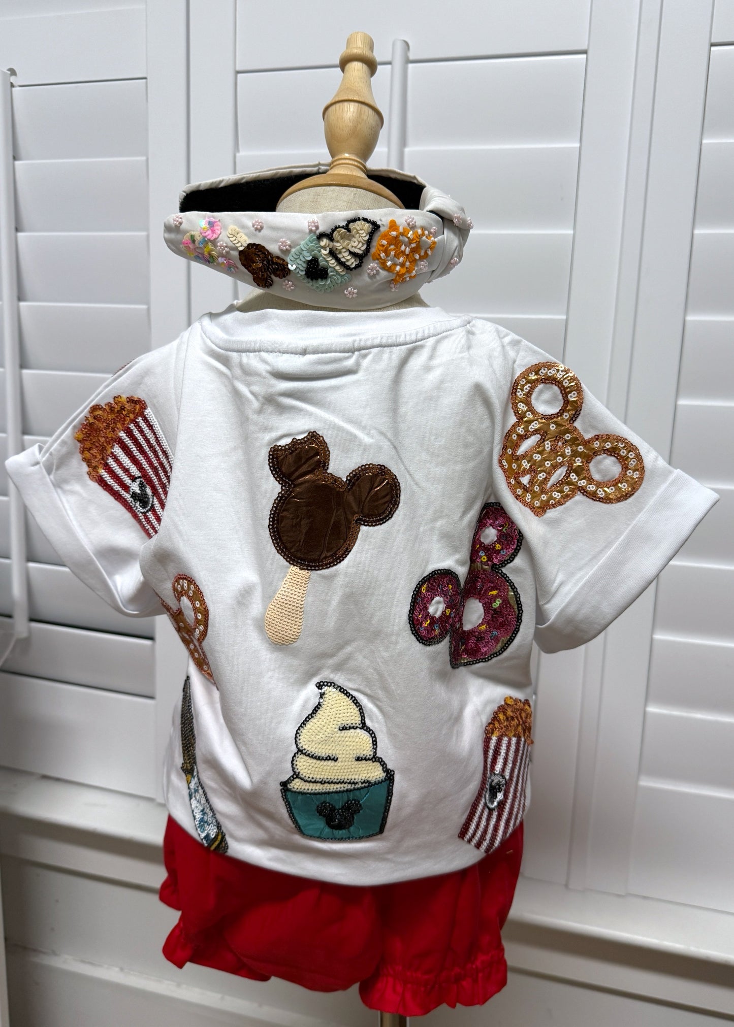 RTS - SNACKS Sequin - Tee - Kids