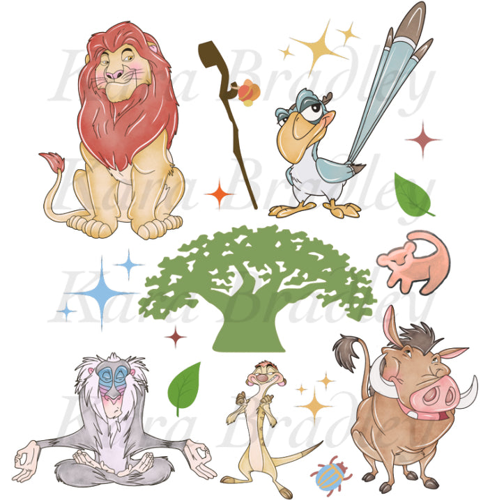 Animal Tree- Boys - Digital