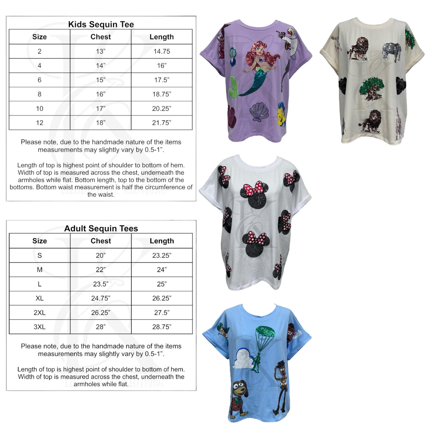 RTS - Safari Sequin - Tee - Adult