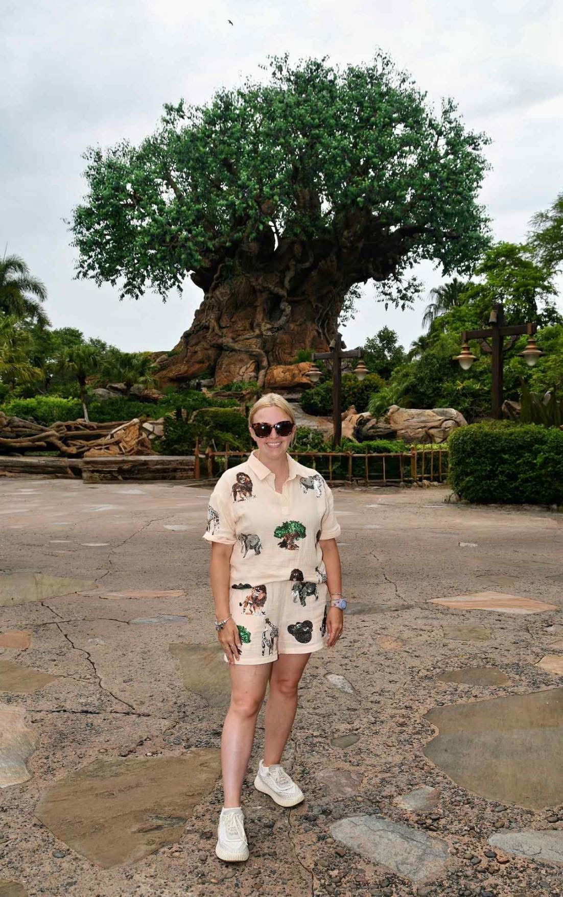 RTS - Animal Safari - Linen SHIRT