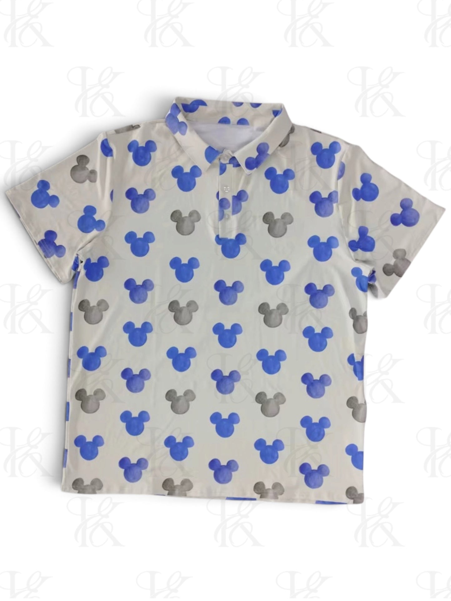 Polo | Watercolor Mouse | Mens | PREORDER