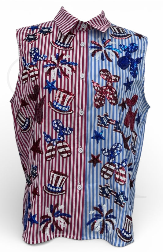 PO - Stars, Stripes & Sparkles - Top