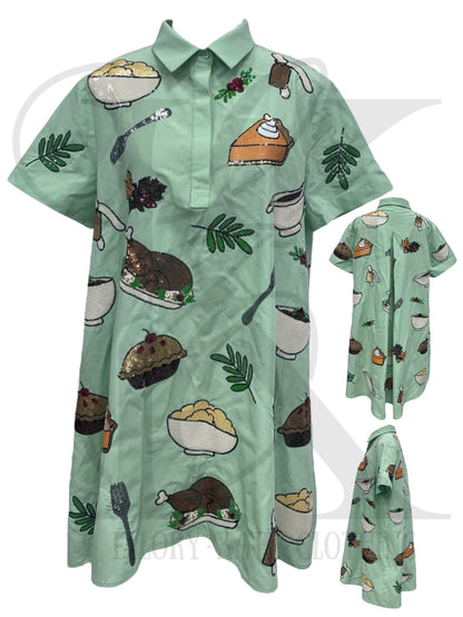 RTS - Give Thanks Dress - Womens