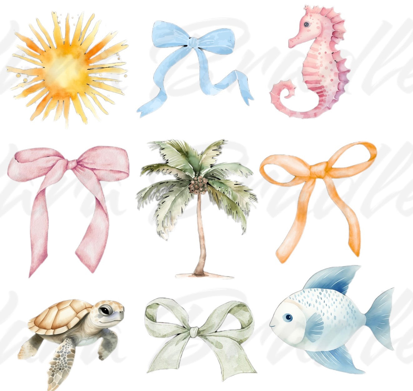 Beach Bows - Digital