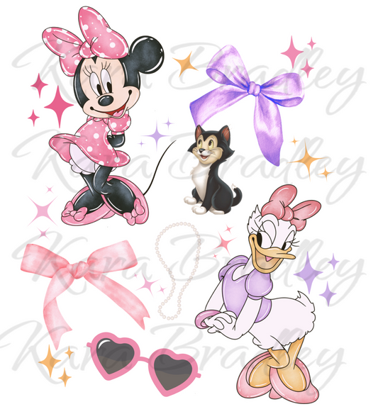 Girl Mouse & Duck - Girls - Digital