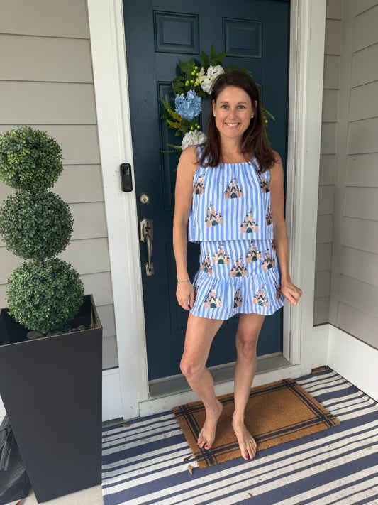 Bibbidi Bobbidi Blue | Top | PREORDER