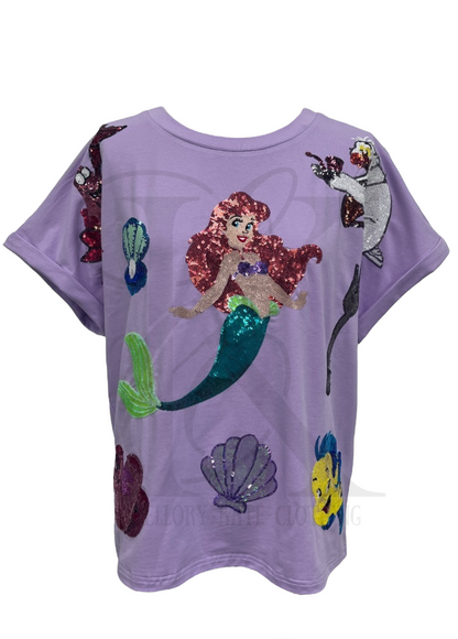 RTS - Under The Sea Sequin Tee - Kids