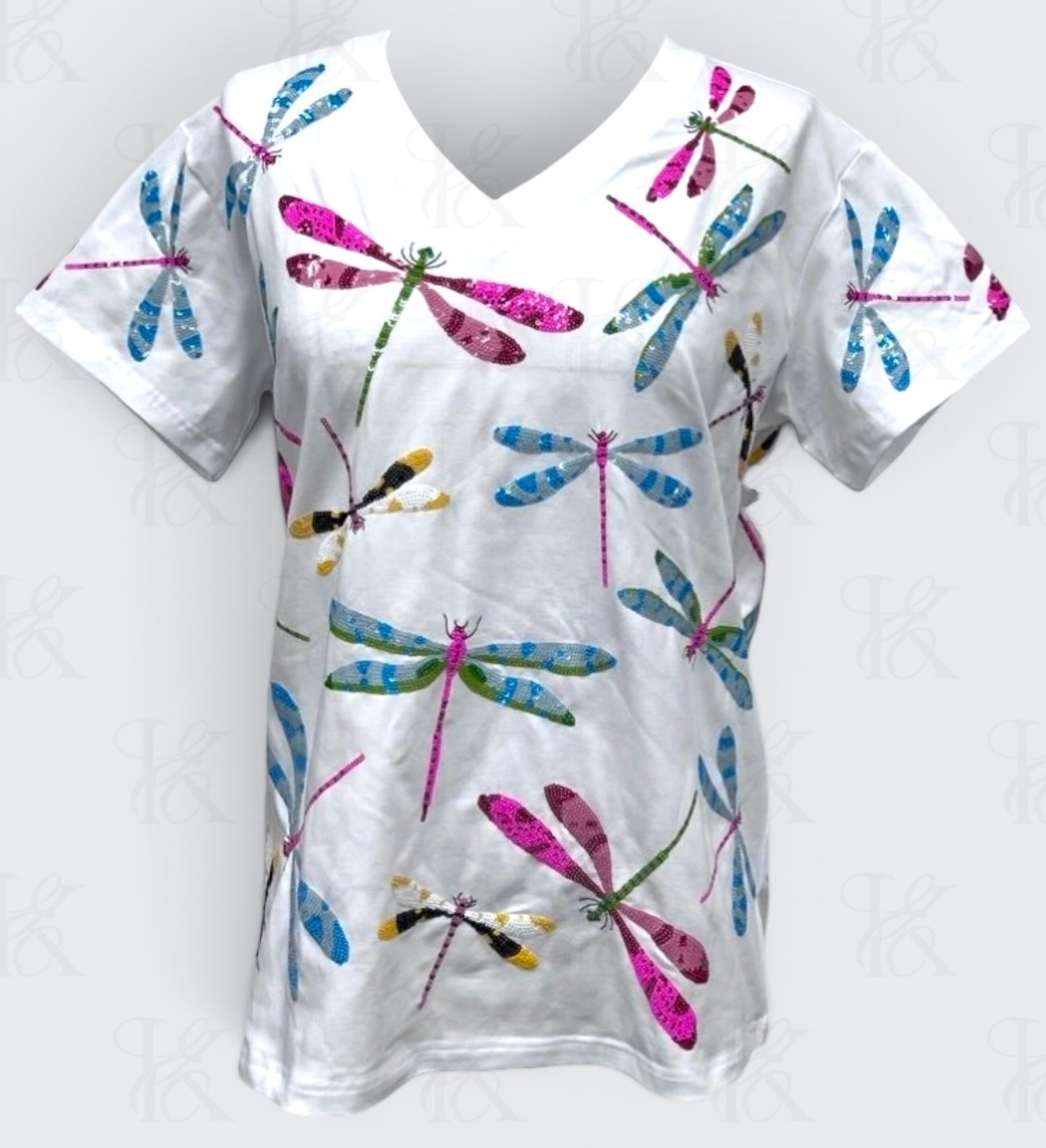 Dragonflies | V-Neck Womens | PREORDER