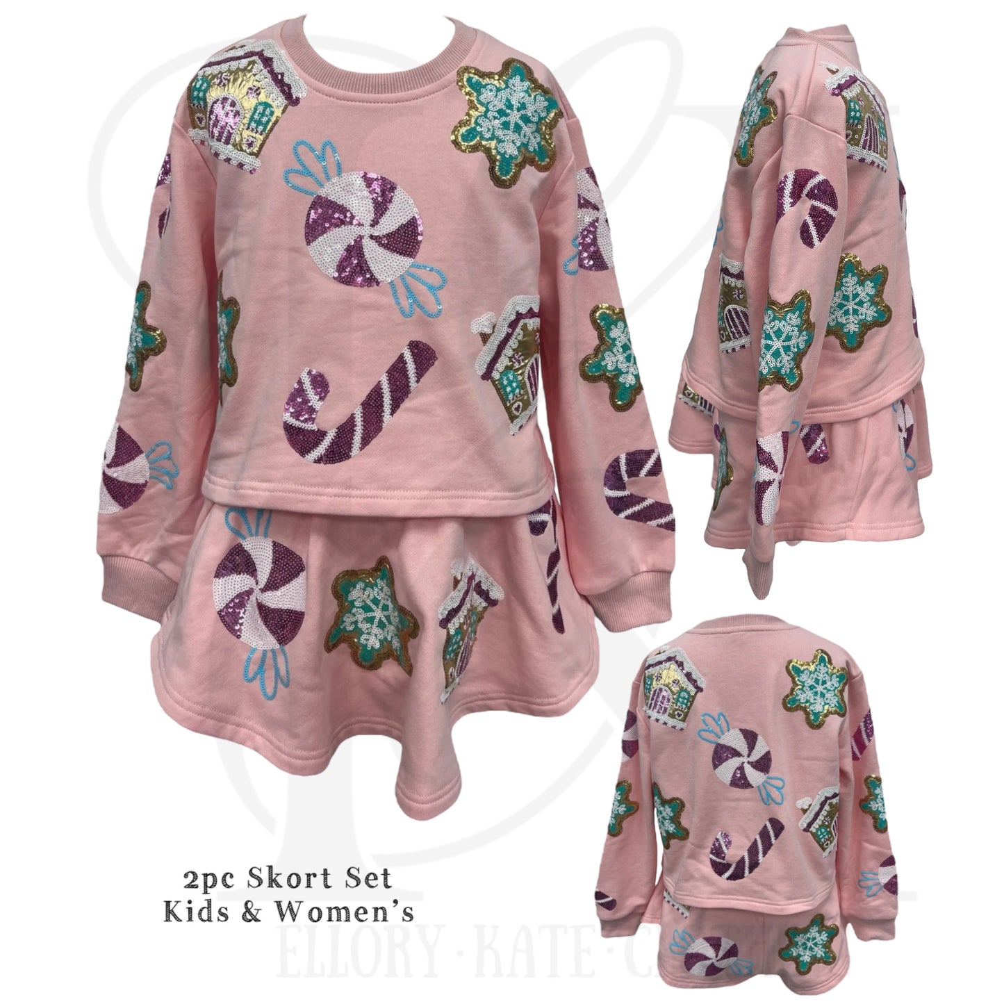 RTS - Gingerbread Skort - Kids