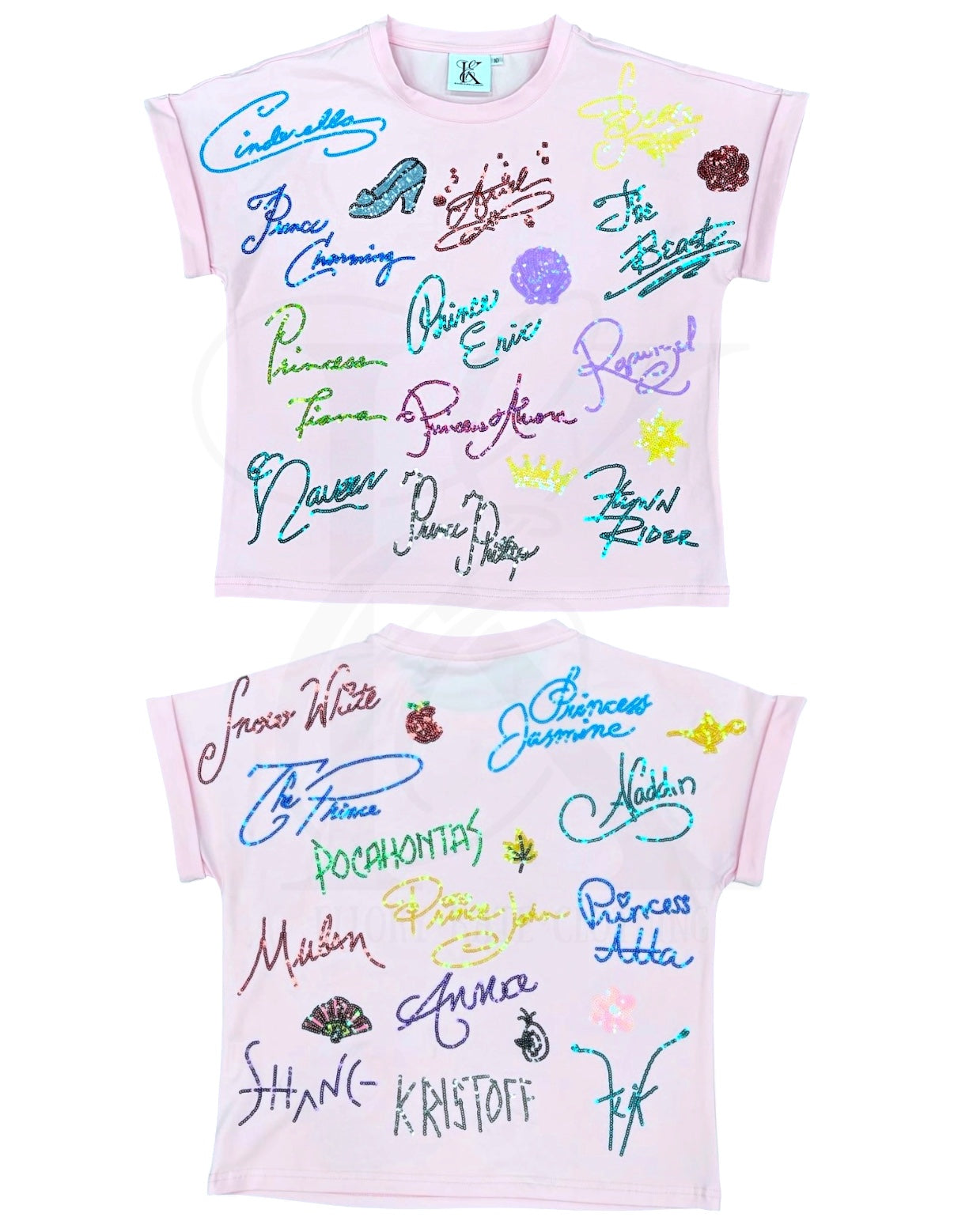 Princess & Prince Sign | Tee Womens | RTS