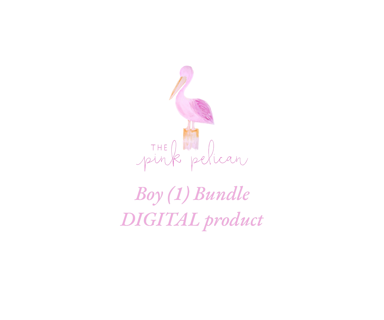 BUNDLE - Boy (1) - Digital