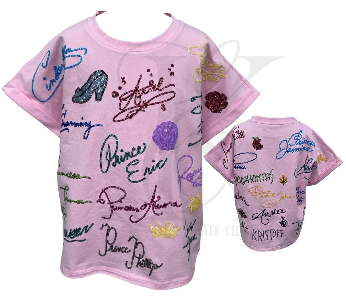 Princess & Prince Sign | Tee Womens | RTS