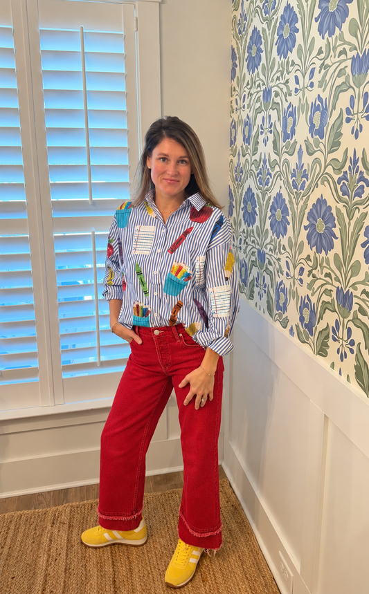 School Supplies | Women’s Button Down | RTS
