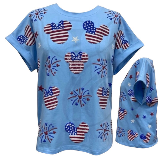 USA Mouse | Kids Tee | PREORDER