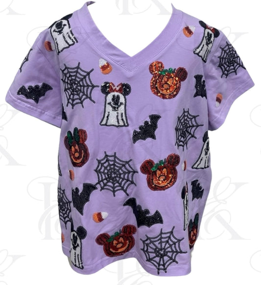 Too Cute To Spook | Kids V•Neck | PREORDER