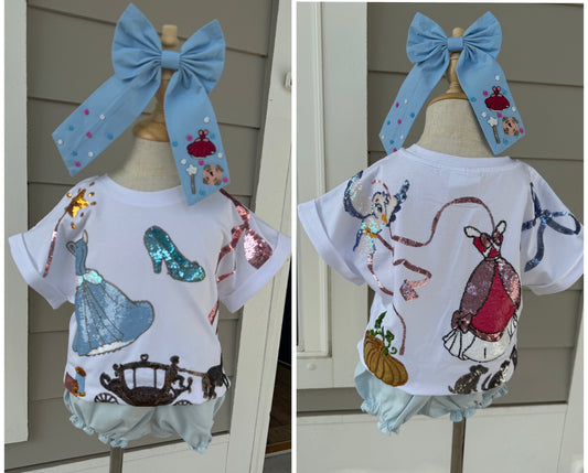 RTS - Glass Slipper Tee - KIDS