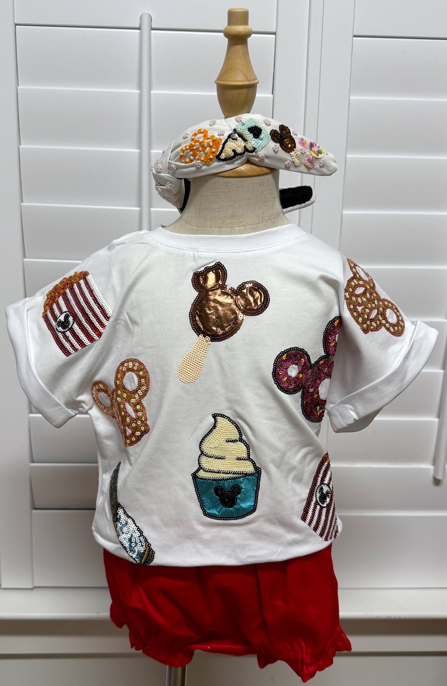 RTS - SNACKS Sequin - Tee - Kids