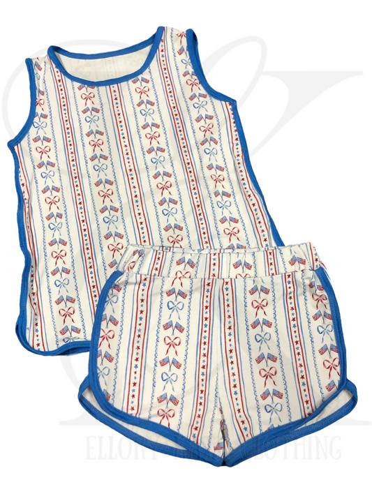 Womens - Flags & Bows - Bamboo Lounge Set