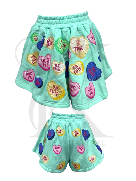 PREORDER - CandyHearts - Skort - Women’s