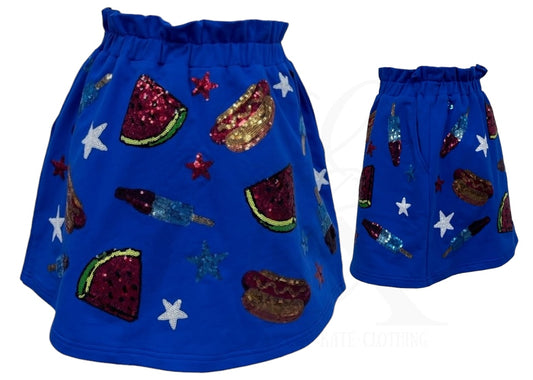 PO - RWB Hot Dog - Skort