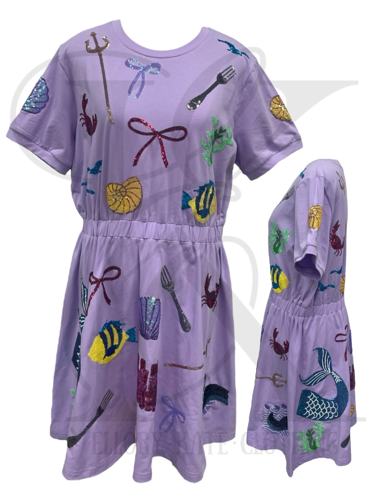 Under the Sea Fork | Dress | Womens | PREORDER