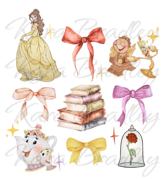 Rose Book Princess - Girls - Digital