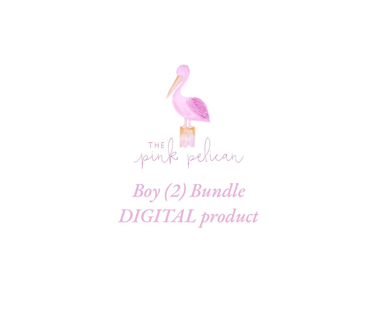 BUNDLE - Boy (2) - Digital