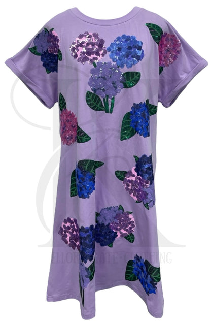 PRESALE - Hydrangea - T-Shirt DRESS - Women’s