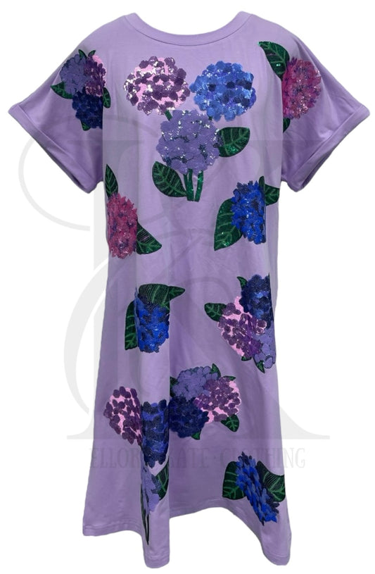 PRESALE - Hydrangea - T-Shirt DRESS - Women’s