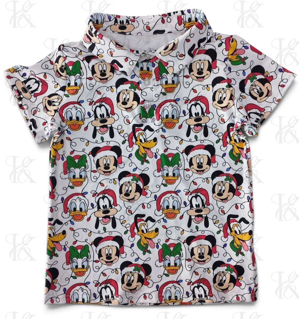 Polo | Christmas Mouse | Mens | PREORDER