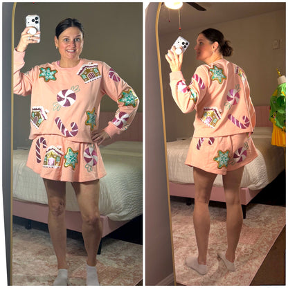 RTS - Gingerbread TOP - Womens