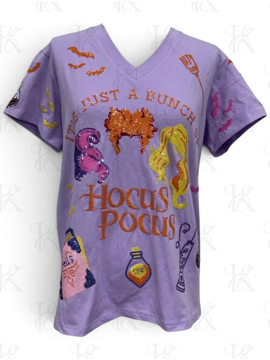 PREORDER - Pocus - V•Neck Tee - WOMENS