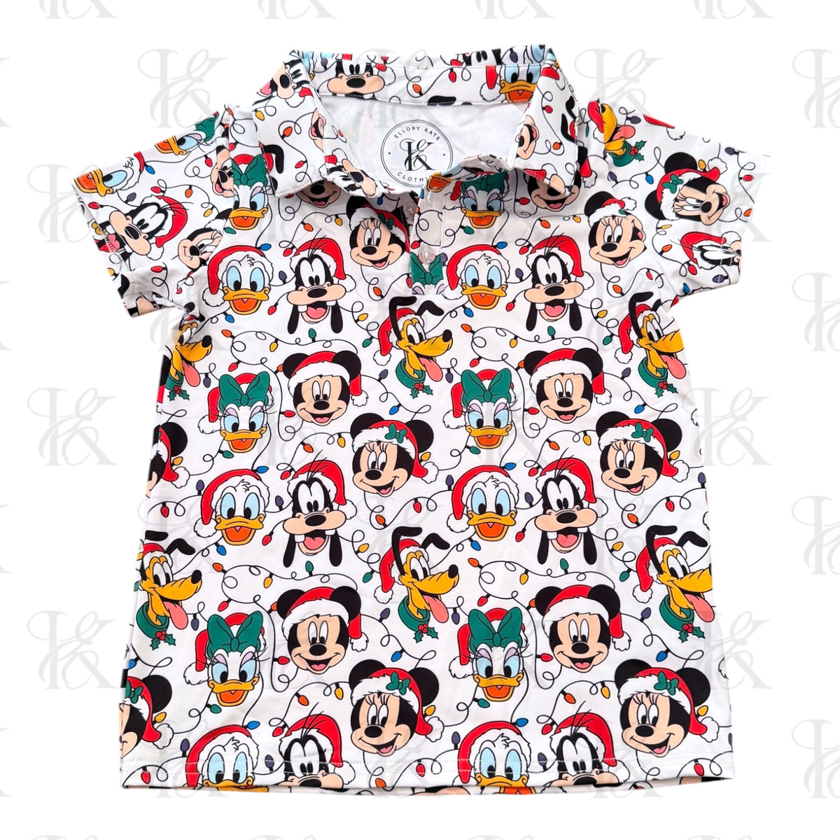 Polo | Christmas Mouse | Boys | PREORDER