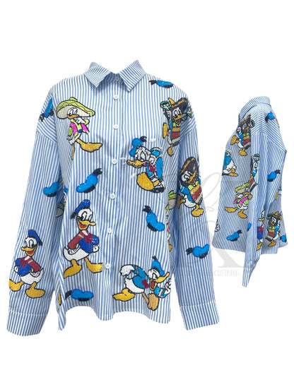 PRESALE - Many Moods of a Duck - Women’s Button Down