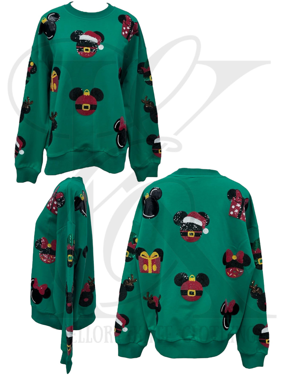 PRESALE - Sweatshirt - Ornament Mouse - Womens