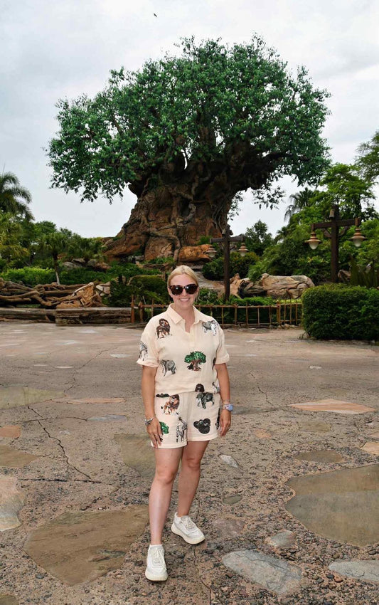 Safari Mouse | Linen Shorts | RTS