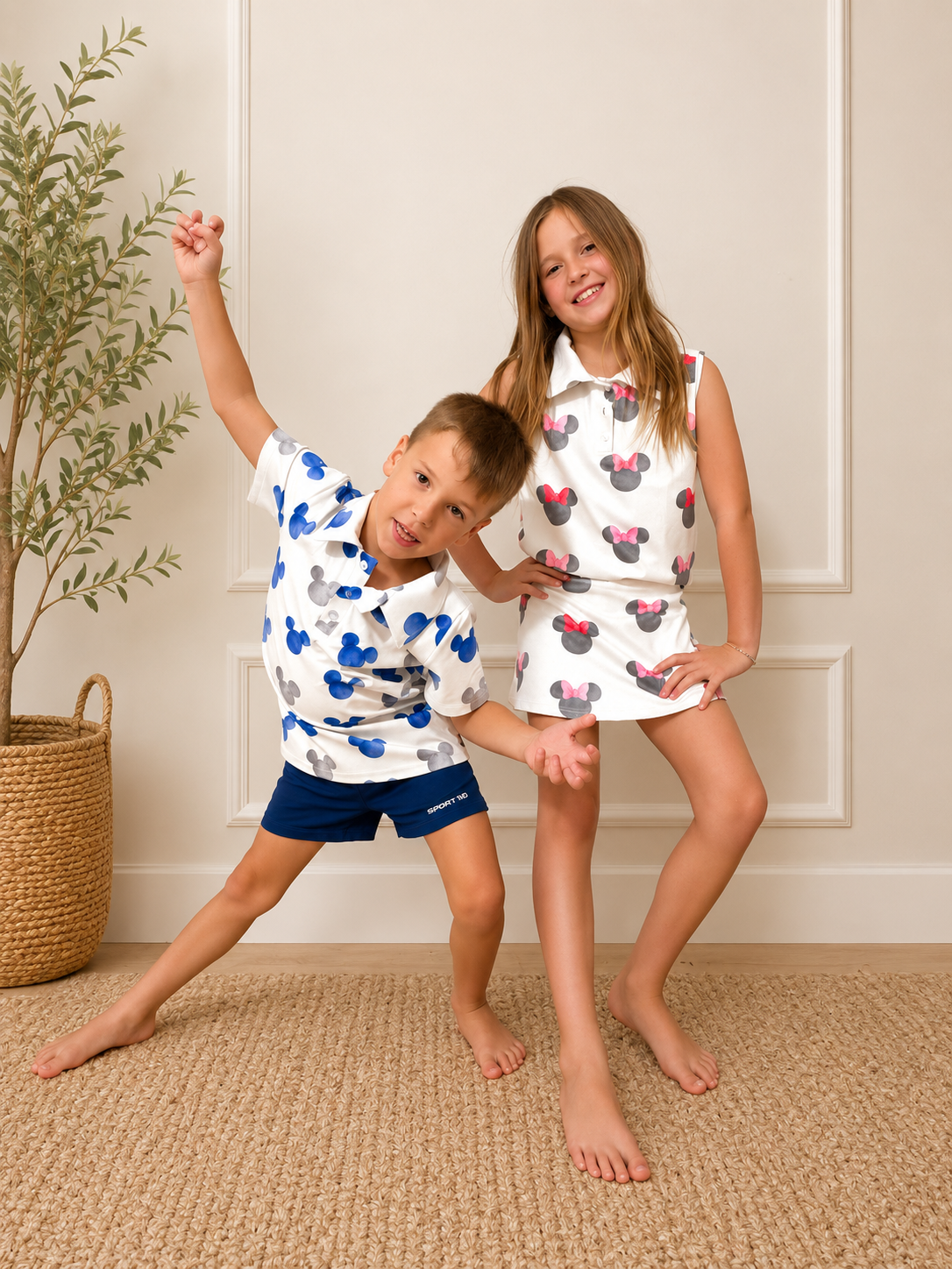 Polo | Watercolor Mouse | Boys | PREORDER