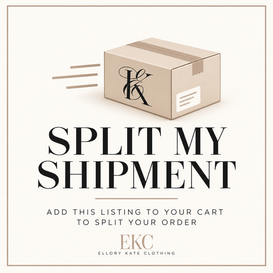 📦 SPLIT MY SHIPMENT