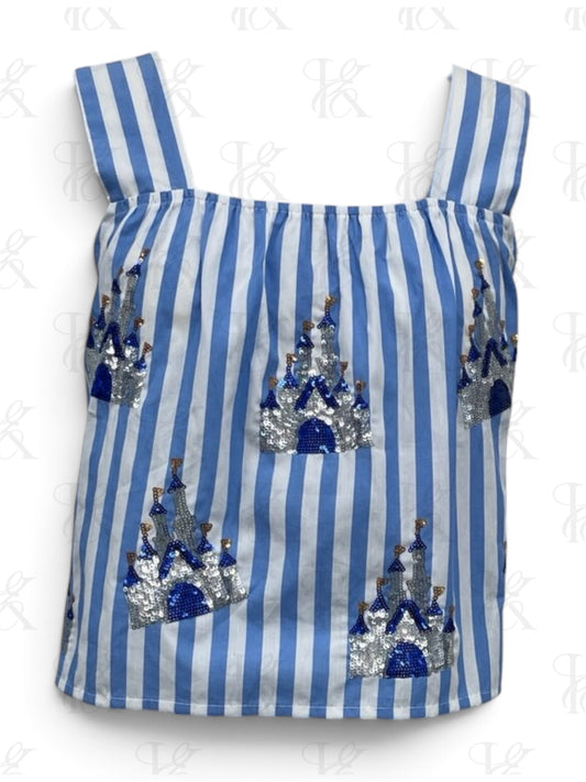 Bibbidi Bobbidi Blue | Top | PREORDER