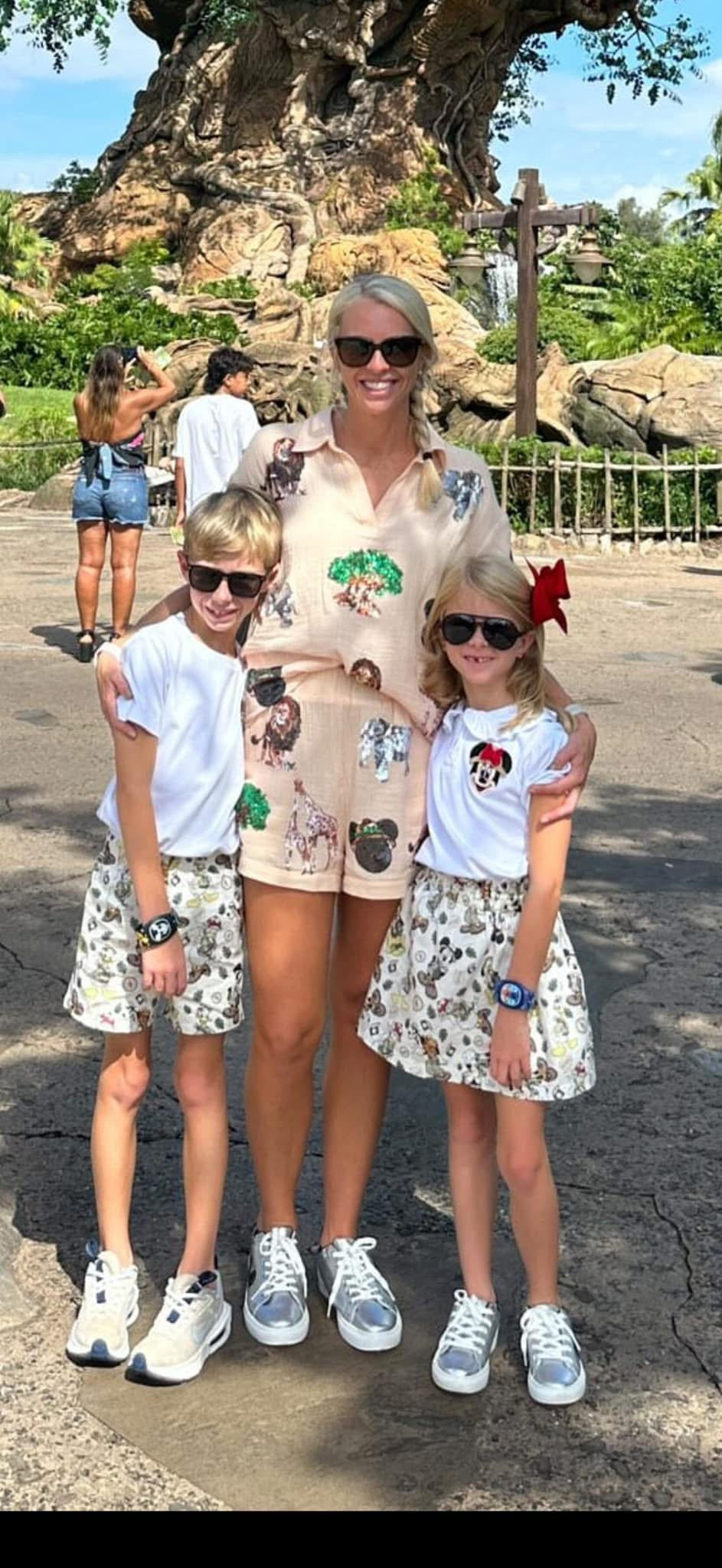 PRESALE - Animal Safari - Linen SHORTS w/pockets