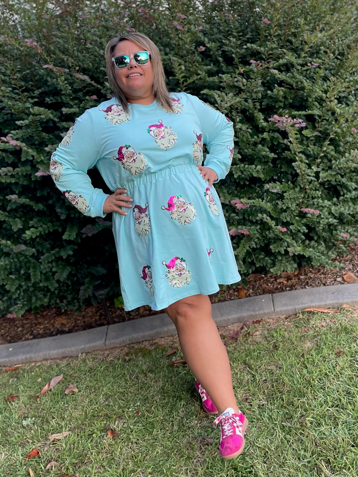 PRESALE - Santa (LS) Dress - WOMENS