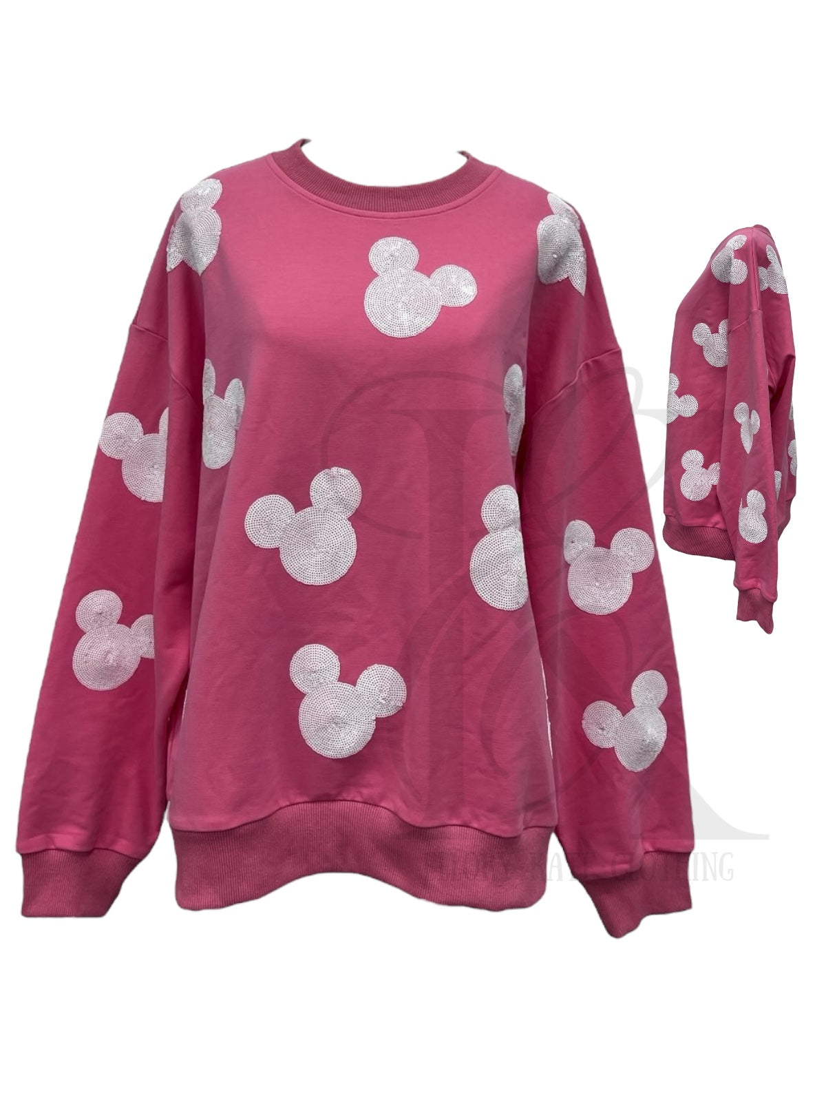 PRESALE - PINK Mouse Sequin - Sweatshirt - Adult